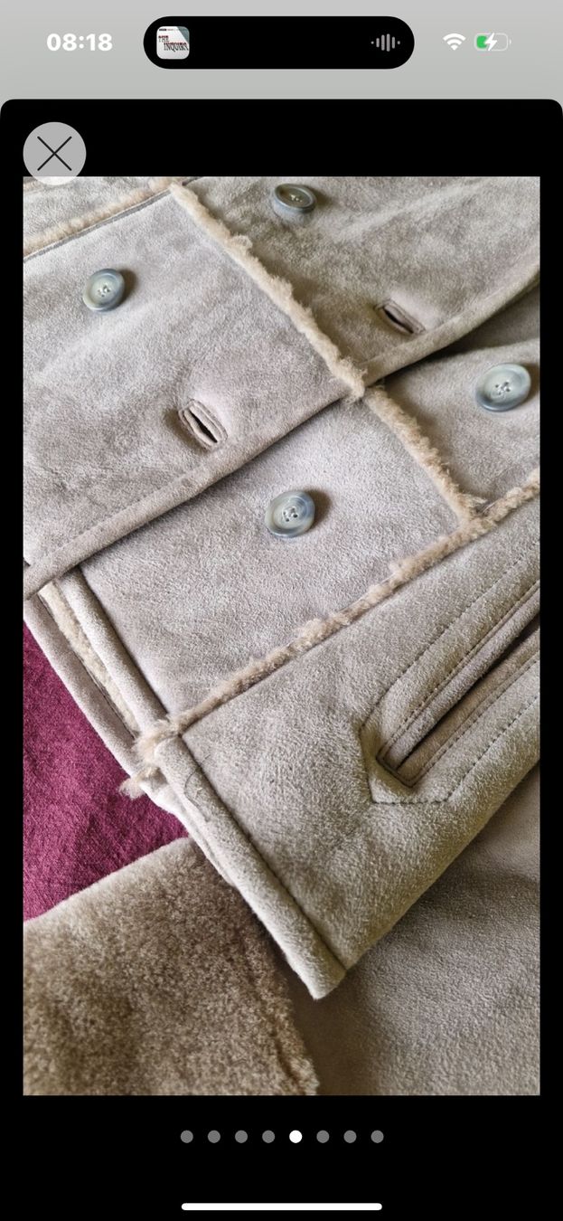 Gant Cappotti: Echtes Lammfell Mantel / Jacke Grösse S von Gant – Usato da olten venduto da momo2417 3