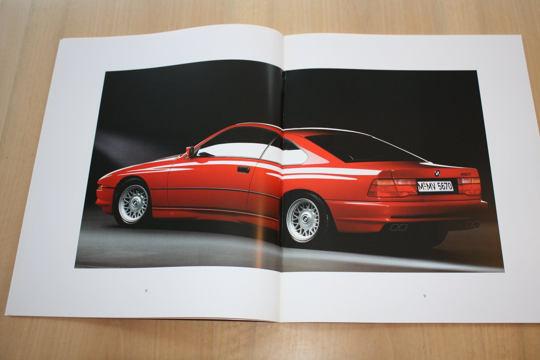 BMW Documenti: BMW 850i Prestige Prospekt 1990 – Usato da Wikon venduto da erwin400 3