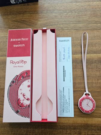 Audemars Piguet AP & Swatch Royal Pop Otto Rosso