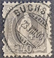 Stehende Helvetia Buchs 69D Kat. 10.-