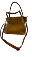 Gelbe Handtasche, gebraucht, Herbst Look, guter Zustand
