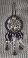 Wolf Traumfänger (handarbeit)