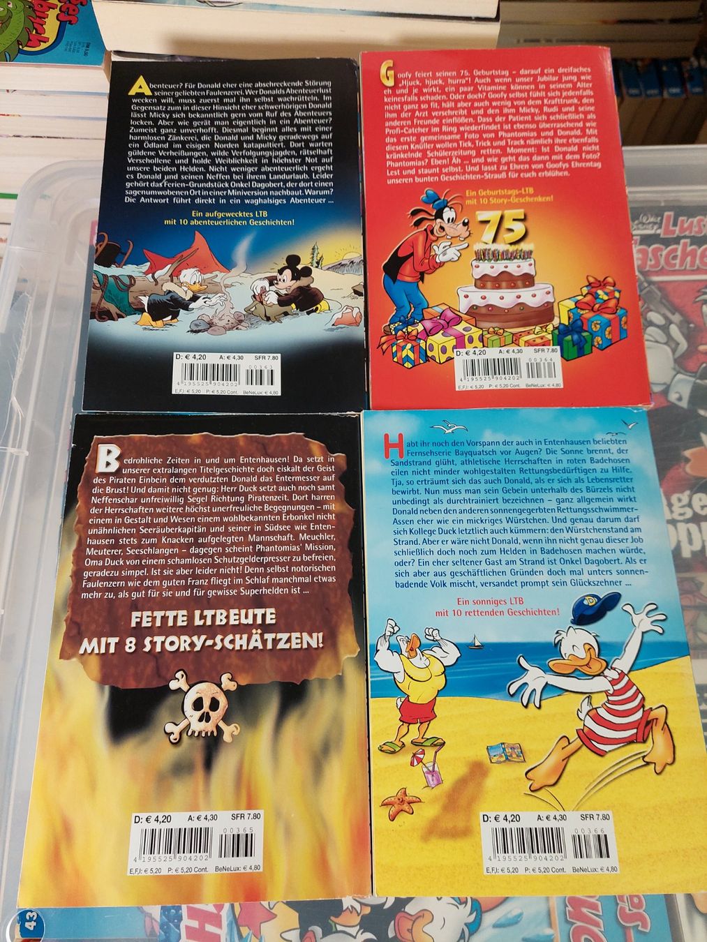 Fumetti: Lustiges Taschenbuch LTB 359-371 – Usato da Oberwil b. Zug venduto da PrimaryBlue 5