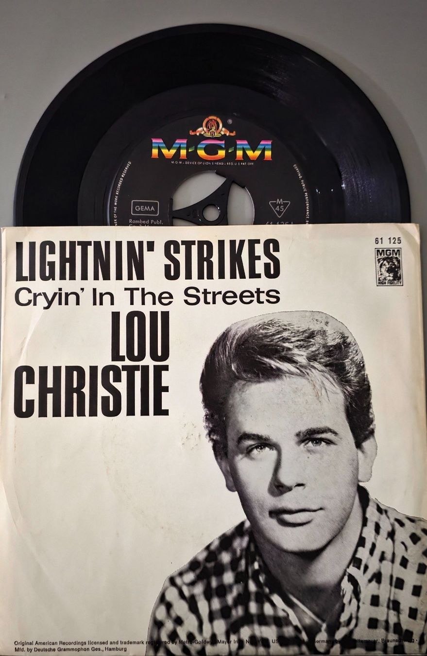 Dischi in vinile: Lou Christie Single – Lightnin' Strikes – Usato da Root venduto da atelier22