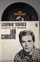 Lou Christie Single – Lightnin' Strikes