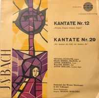 Bach - Kantaten Nr. 12 & Nr. 29 (LP)