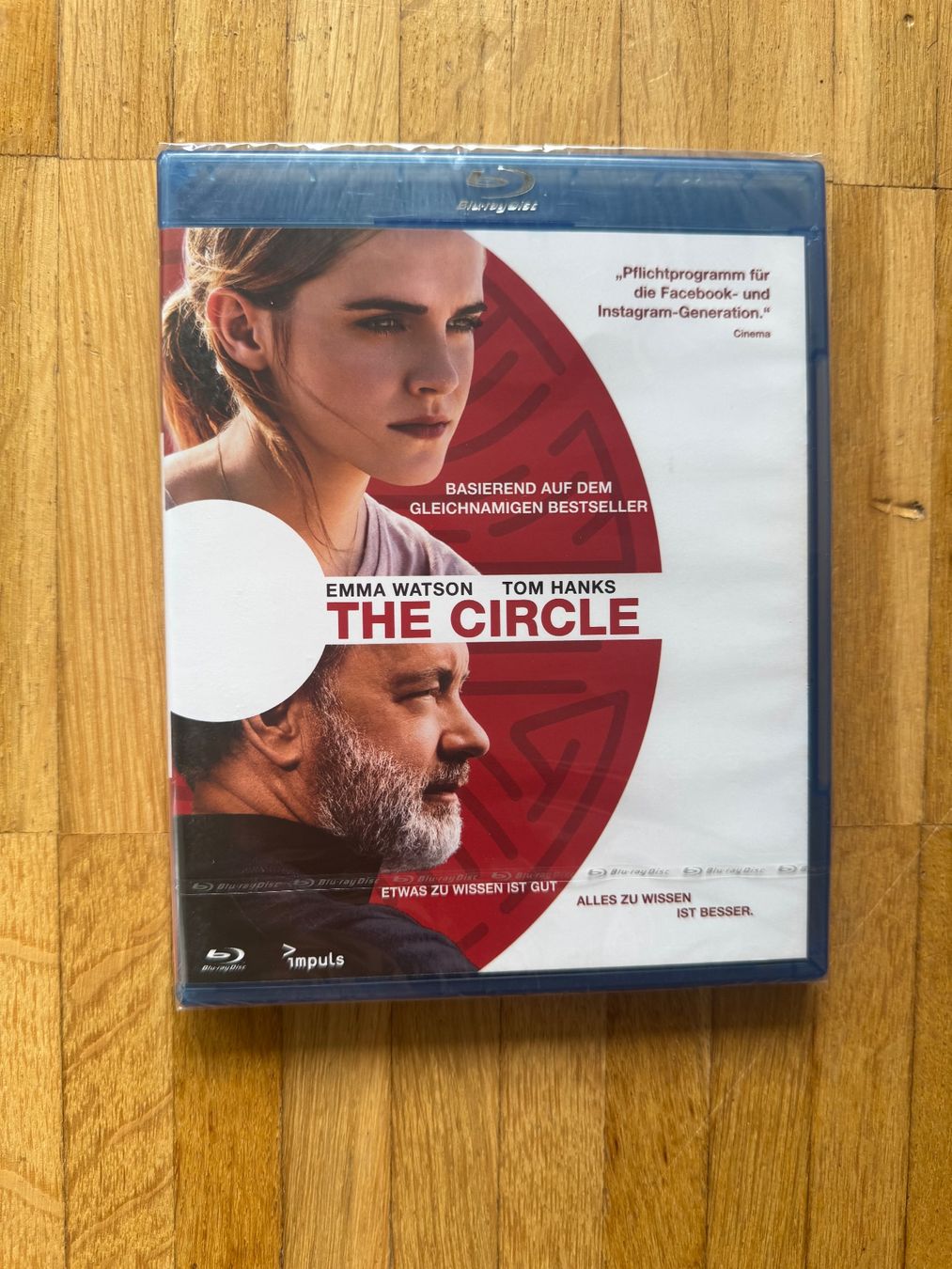 Tutti i DVDs: THE CIRCLE. (BLU-RAY/OVP) TOM HAMKS – Nuovo e nell'imballaggio originale da Basel venduto da san_2qlq