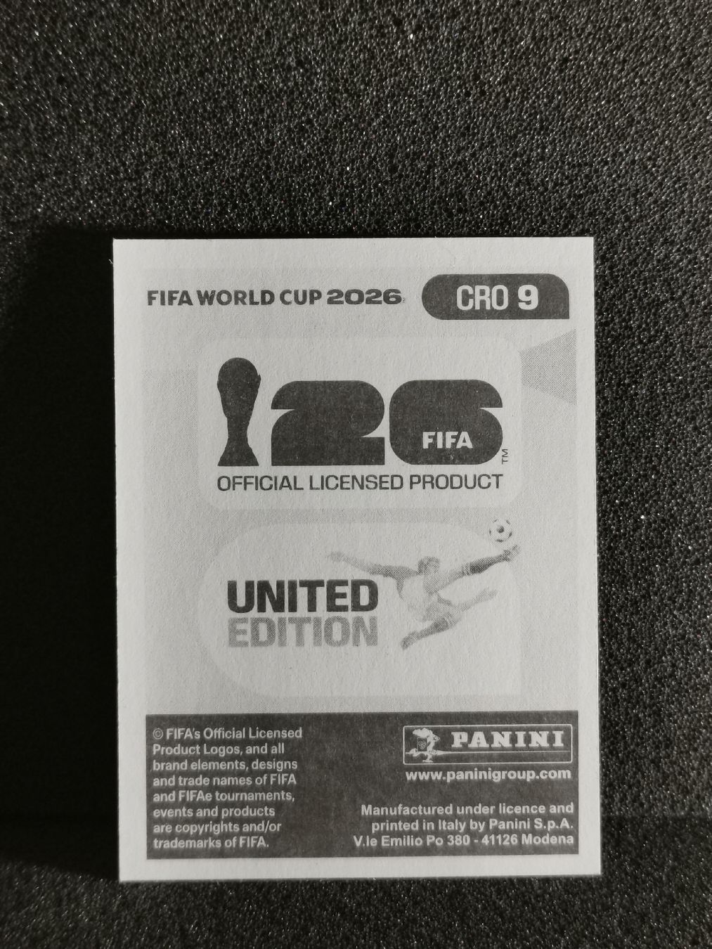 Panini Carte collezionabili: Panini Wm 2026 Sticker :Luka Modric Cro 9 – Usato da Einsiedeln venduto da sza_588x 1
