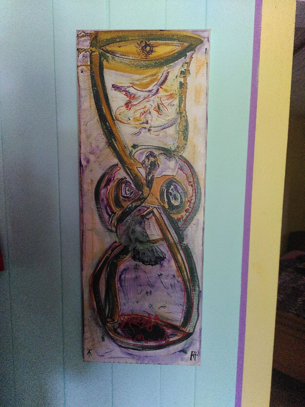 Dipinti: Kunst gemaltes Acril handgemaltes Bild – Nuovo (secondo la descrizione) da Attinghausen venduto da the_r2m8