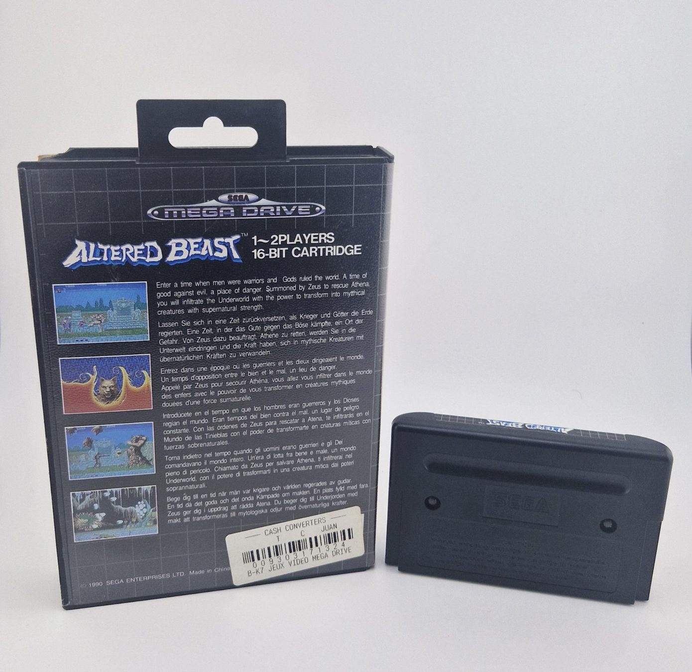 Sega Giochi: Altered Beast / Sega Mega Drive – Usato da Ollon VD venduto da sushi1224 1