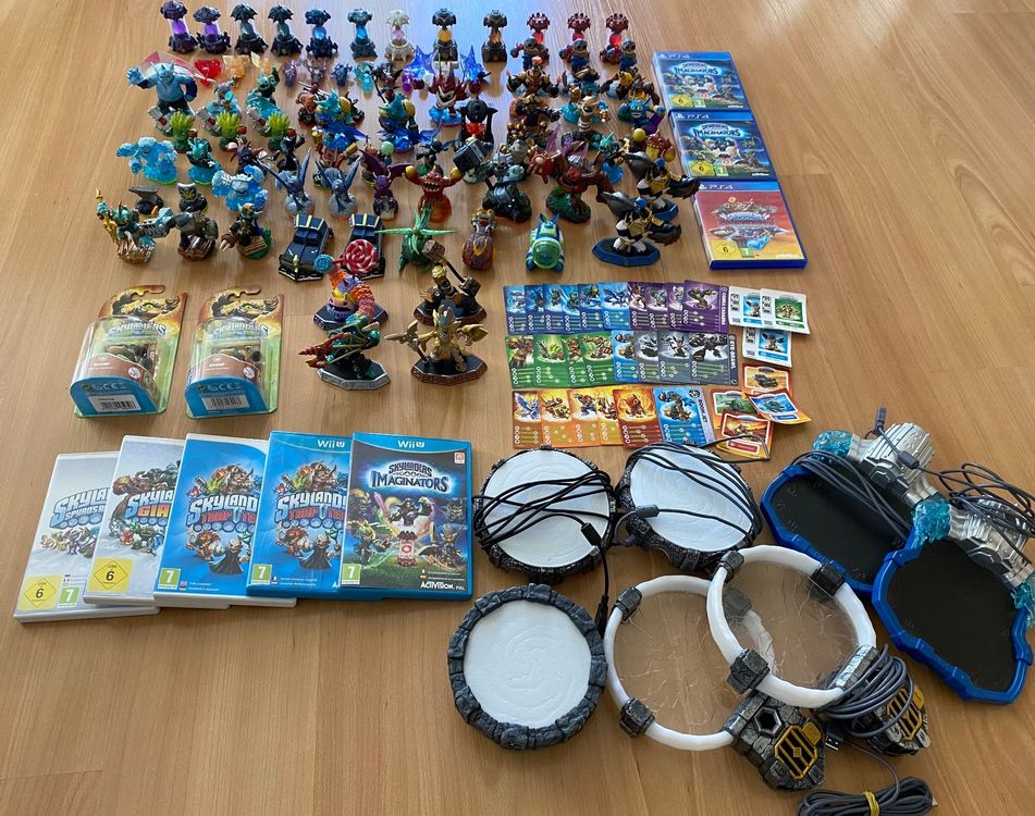 Skylanders Sammlung [+70 Figuren] + 8 Games - AB 1 CHF | Kaufen auf Ricardo