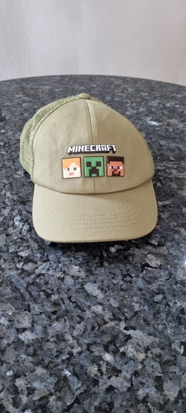 Giacche & Cappotti: Minecraft Cap Kappe olive Netzstoff Grösse verstellbar – Nuovo (secondo la descrizione) da egliswil venduto da Maggy6