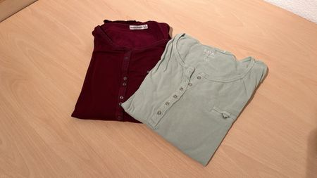 2 Langarmshirts Gr. S