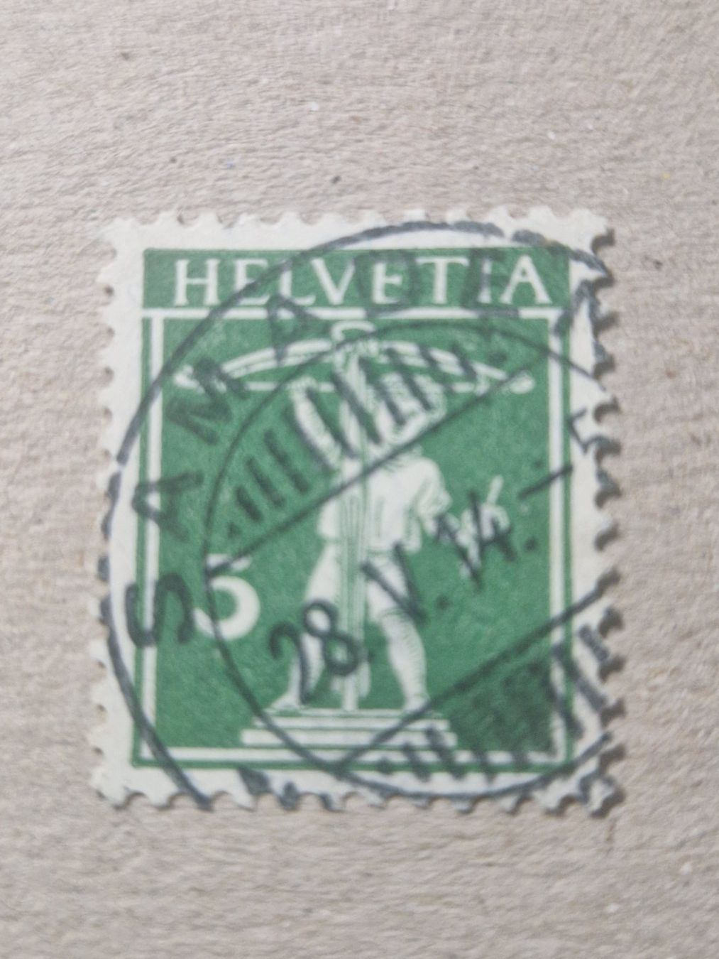 Tutti i francobolli: N° 125III   vollstempel Samaden – Usato da Bouveret venduto da hckoala