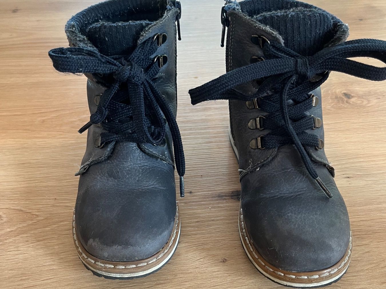 Scarpe per ragazzi: blaue Wanderstiefel, Größe 27 – Usato da Umiken venduto da deb_57xk 1
