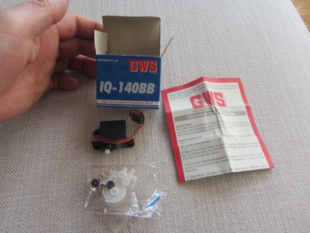SERVO GWS IQ 140 BB Kaufen auf Ricardo