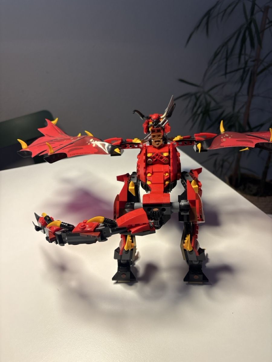 Lego Kit di costruzioni: Lego Ninjago Kai mit Feuerdrache – Usato da Basel venduto da Nihaojuju 2