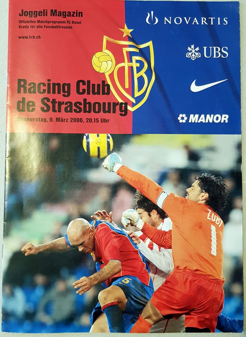 Riviste & Magazine: 3 x Match-Programm FC Basel UEFA Cup 2006 – Usato da Le Mouret venduto da Pantini
