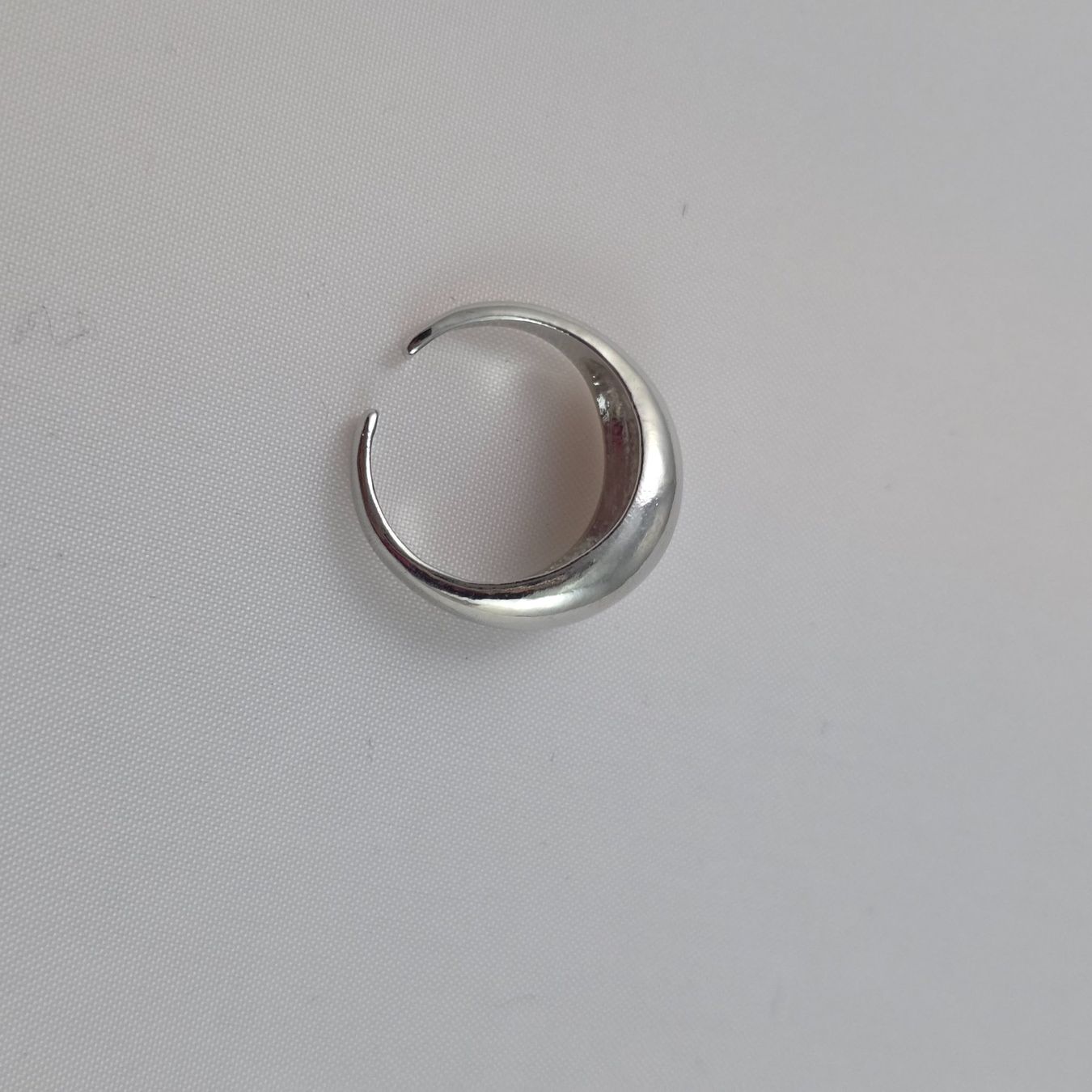 Ringe: Silberfarbener Metallring S minimalistisch 660 – Gebraucht aus Wald ZH von Martin79 2