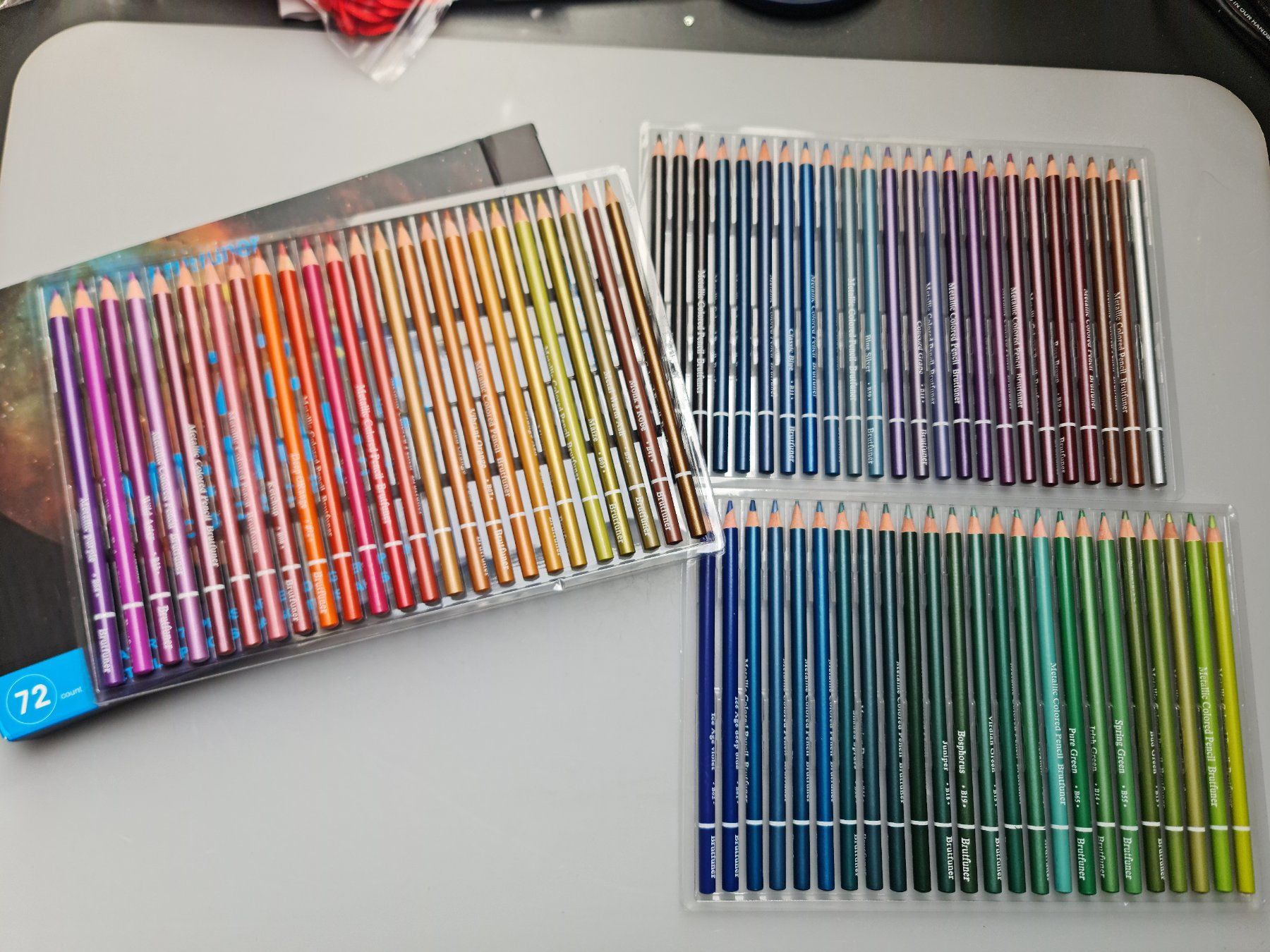 Stylos & Marker: 72 Metallic Buntstifte – D'occasion à Turbenthal par SiBra77 1