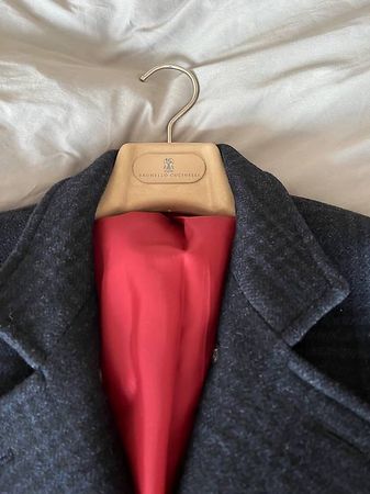 Superbe manteau laine Brunello Cucinelli