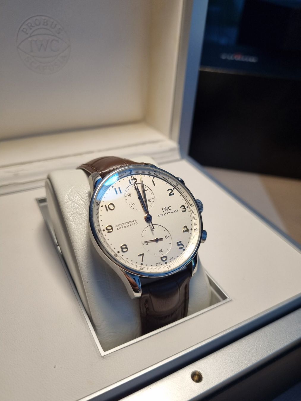 IWC Orologi: Magnifique IWC Portugaise Full set – Usato da CHAMBESY venduto da HDS_Geneve