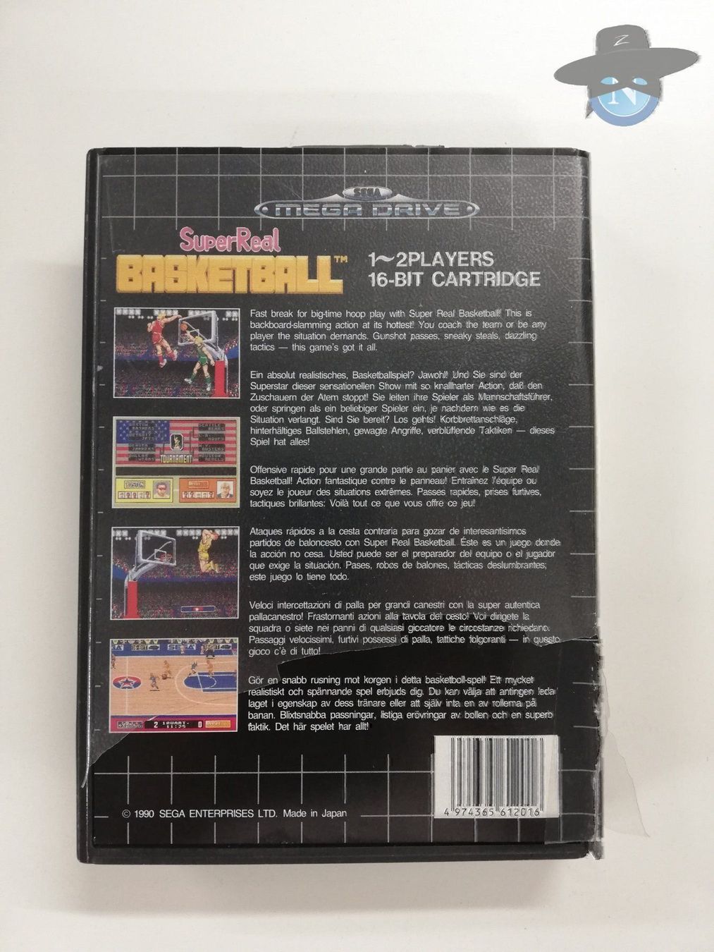 Sega Giochi: Super Real Basketball / Sega Mega Drive – Usato da St. Gallen venduto da zorro_dc 1