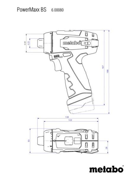 Metabo Perceuses: Metabo PowerMaxx BS Basic Akkuschrauber NEU & OVP – Neuf avec emballage d'origine à Jegenstorf par Bracher_Shop 5