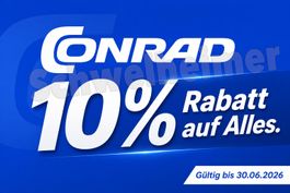 Conrad: 10% Rabatt auf ALLES