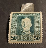 Österreich-Ungarn K.u.K. , Militärpost 1917 alte briefmarke