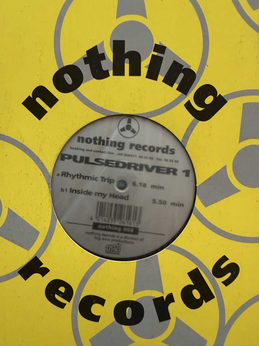 Dischi in vinile: Pulsedriver 1 - Rhythmic Trip / Inside My Head (Hardtrance) – Usato da Grafstal venduto da cacau25