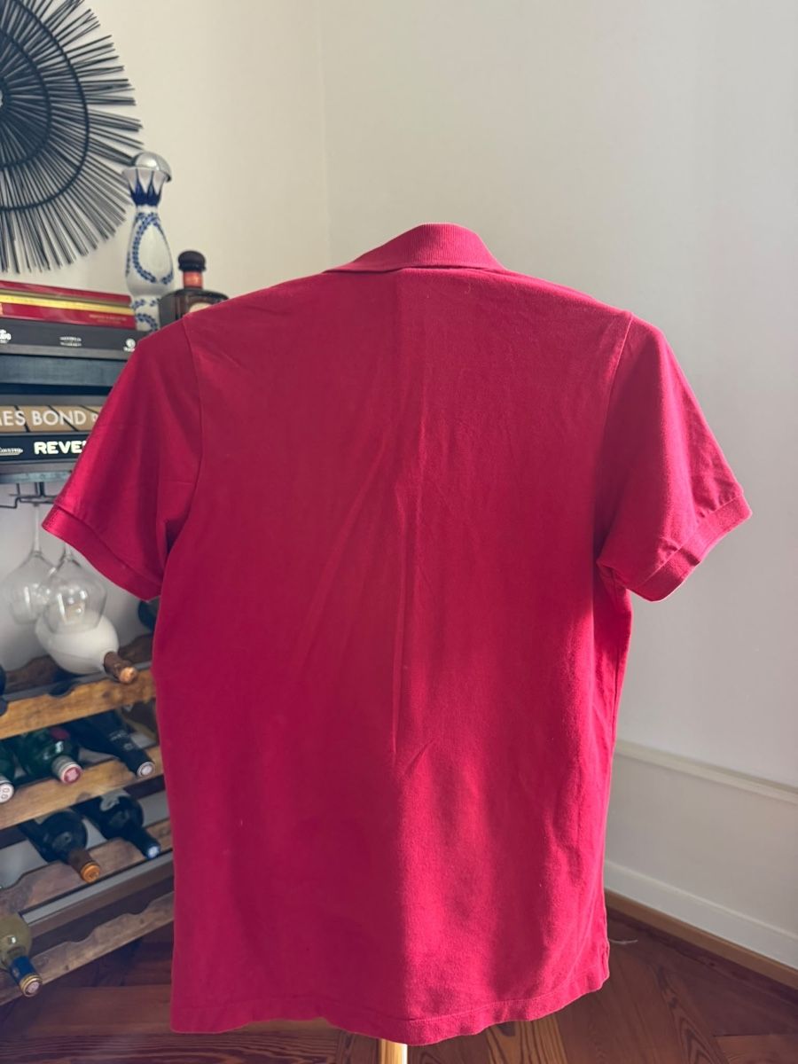 Magliette Polo: Gucci Polo Shirt red with Tiger Patch size M condition ok – Usato da Genève venduto da SwissBoug 2