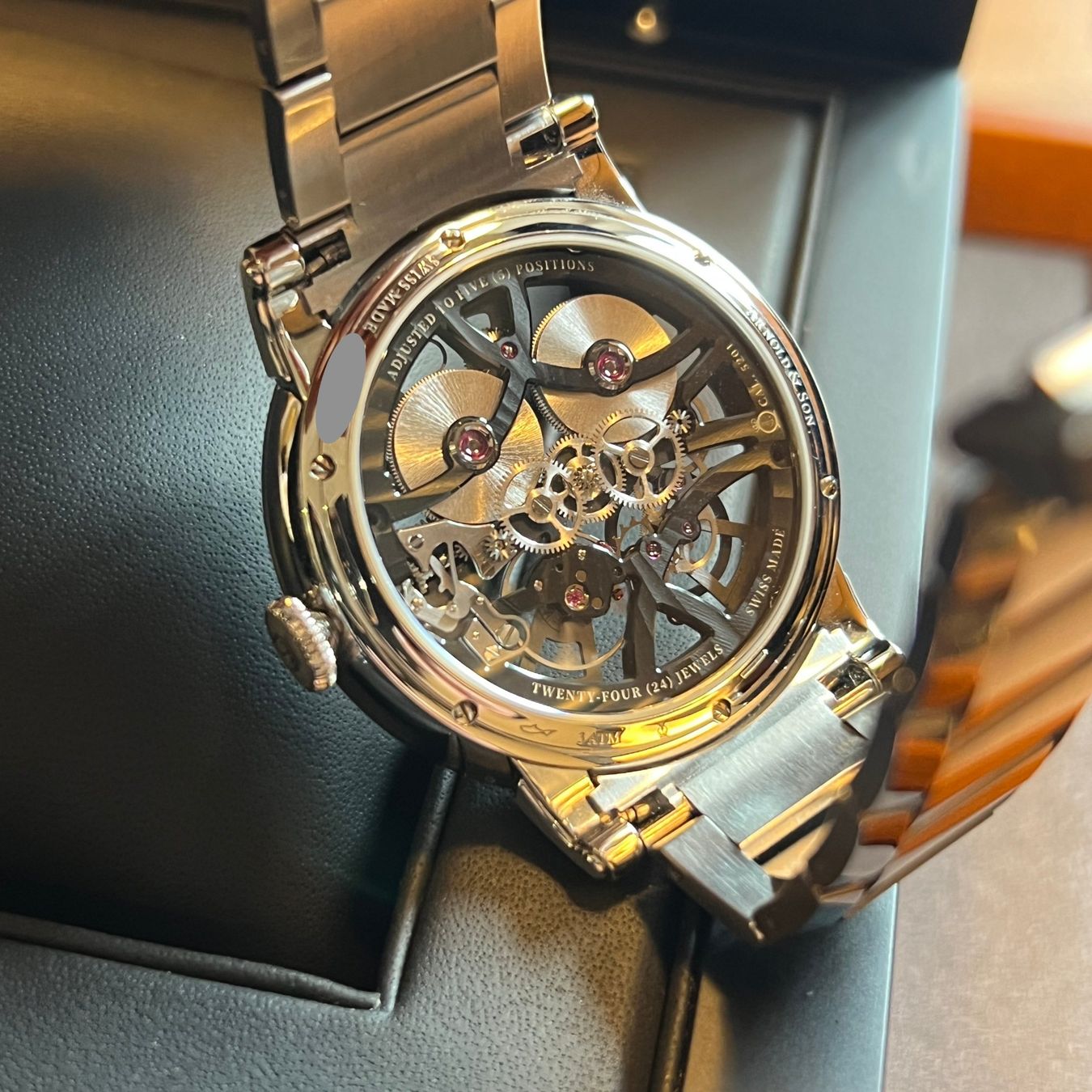 Uhren: FLASH SALE Arnold & Son Nebula 40 Steel Full Set 1.NEAS.B04B – Gebraucht aus Carouge GE von Watchaser 4