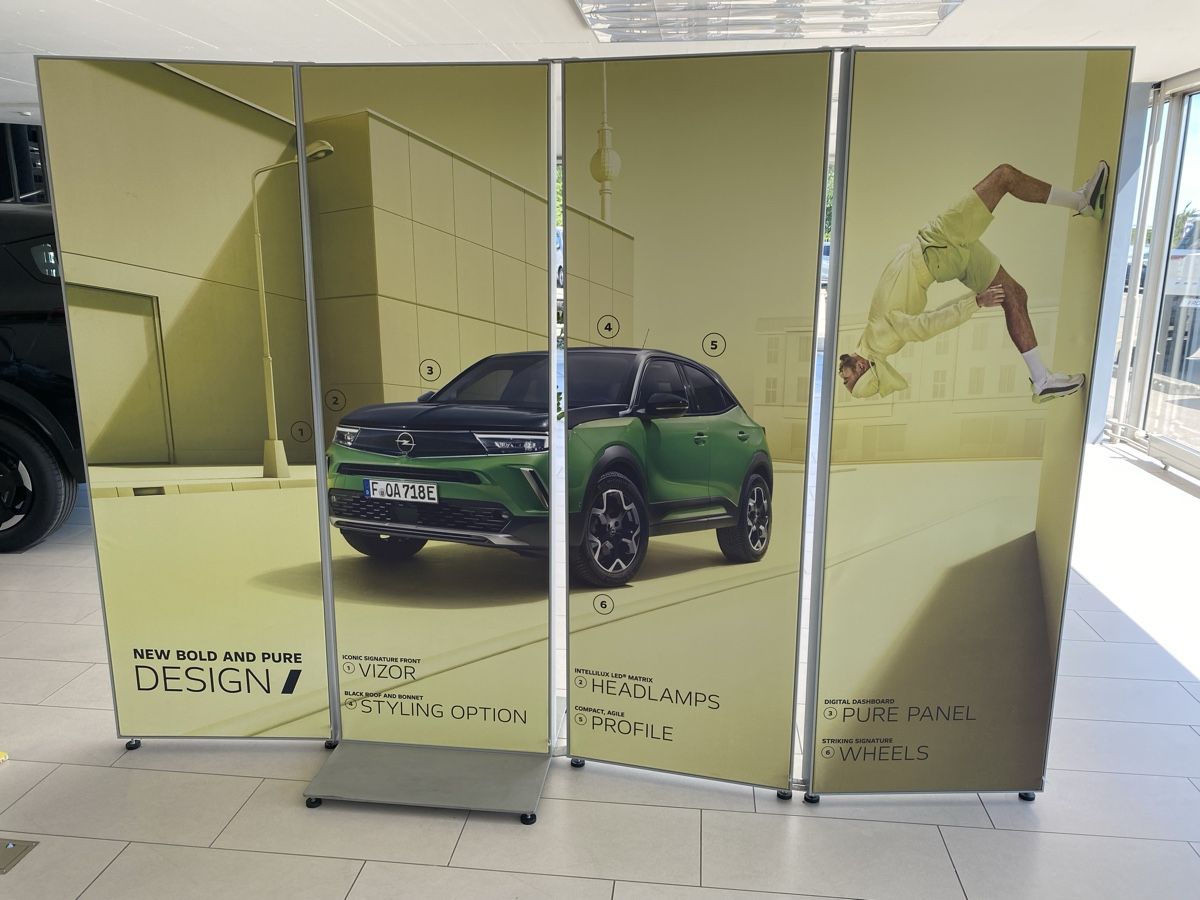 Paravents: Flex-Wall mit OPEL MOCCA 186x269cm – D'occasion à Hägglingen par Karin0802 3
