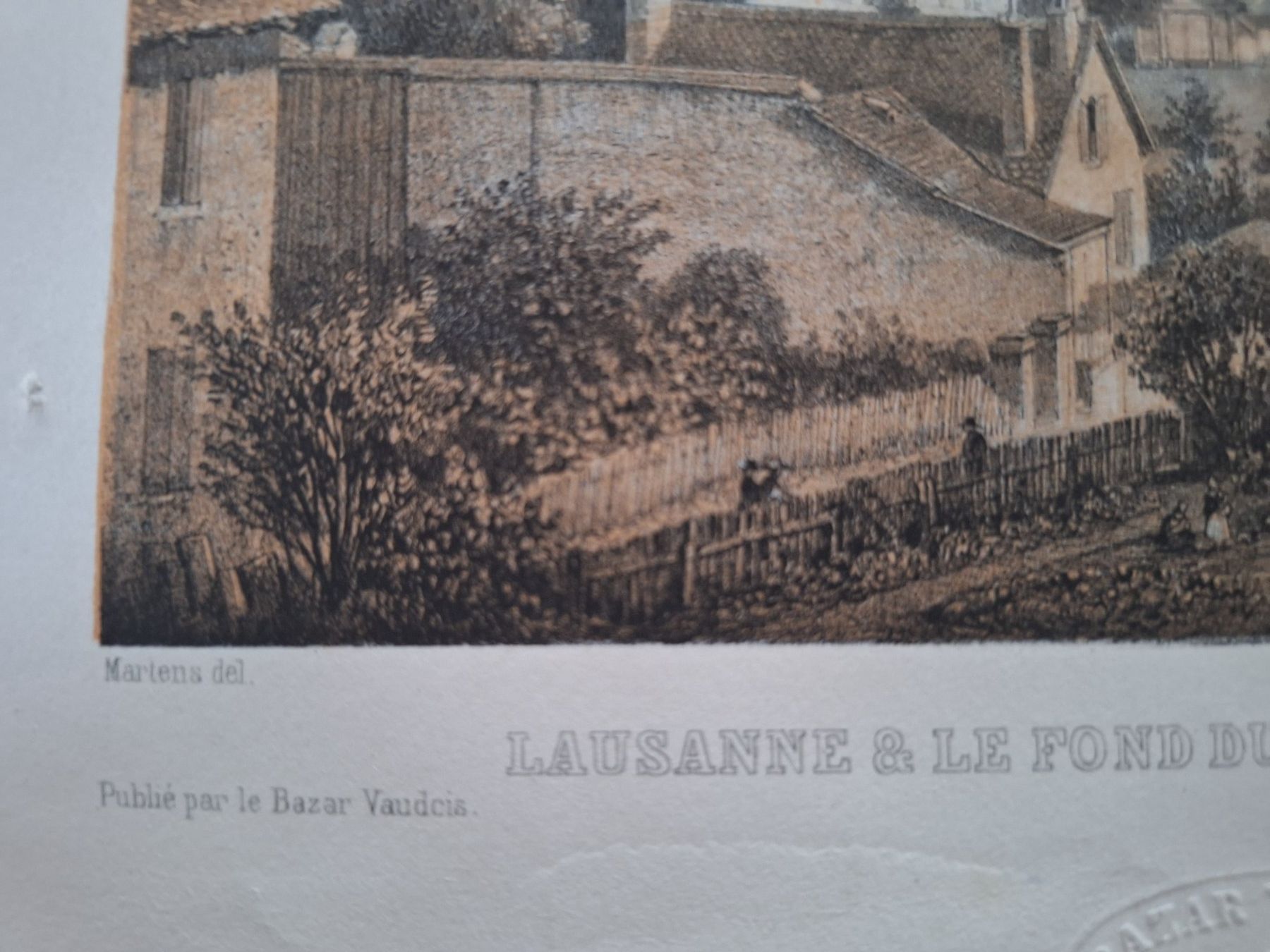 Stiche: LAUSANNE – Gebraucht aus Bevaix von bohrap 1