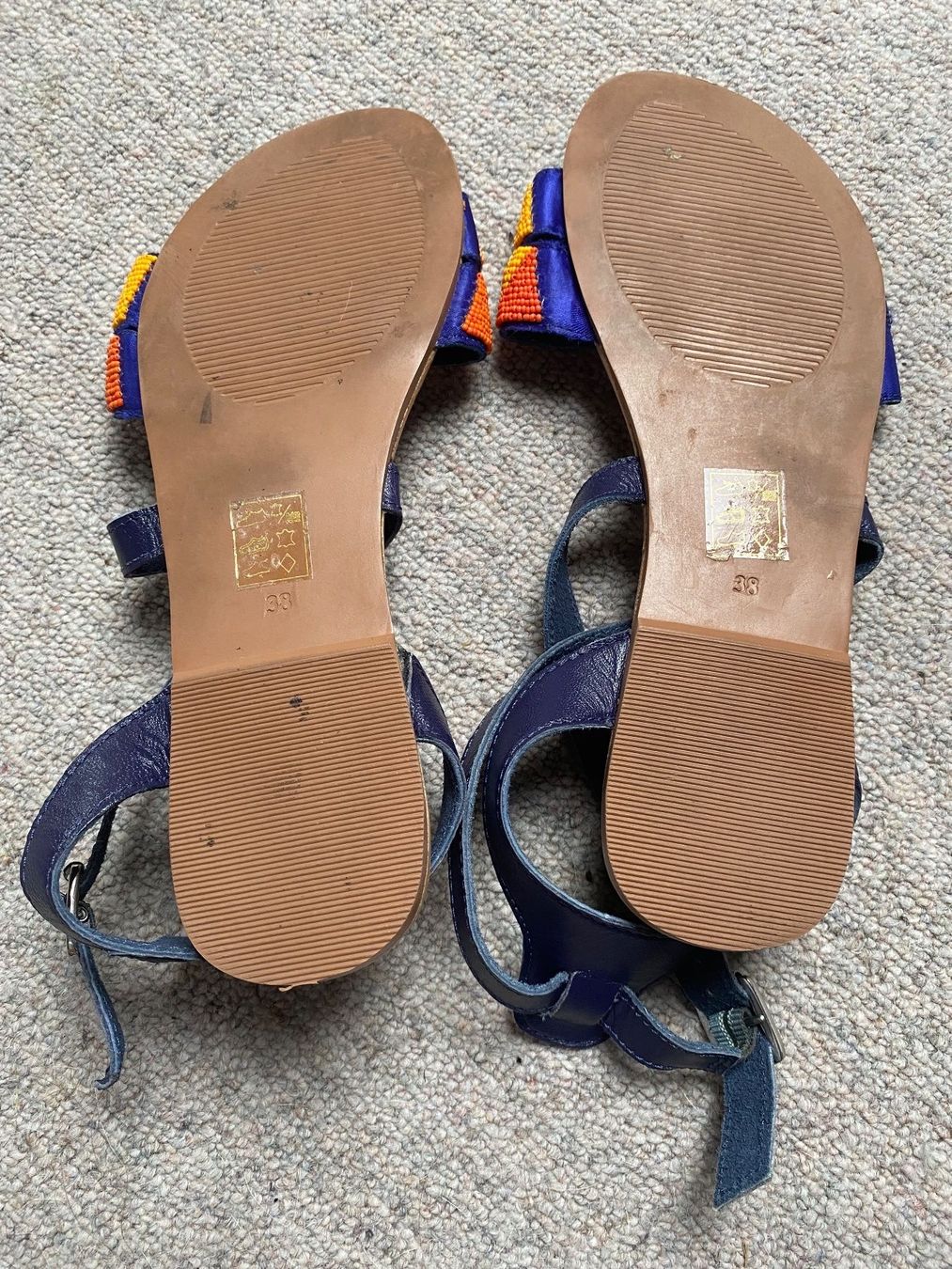 Scarpe da donna: Sandalen blau 38 – Usato da Altendorf venduto da am9j_nt 2