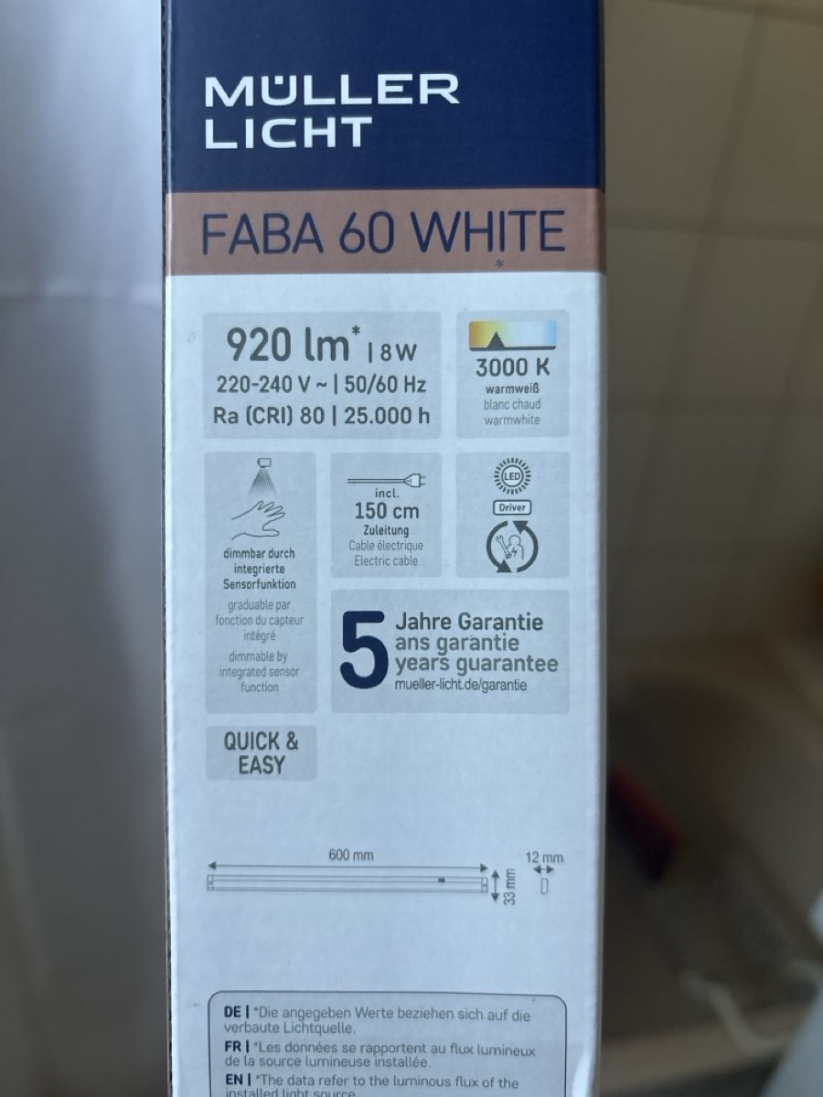 Lampade: LED Unterbauleuchte – Nuovo (secondo la descrizione) da Küttigen venduto da vanessa.b8 2