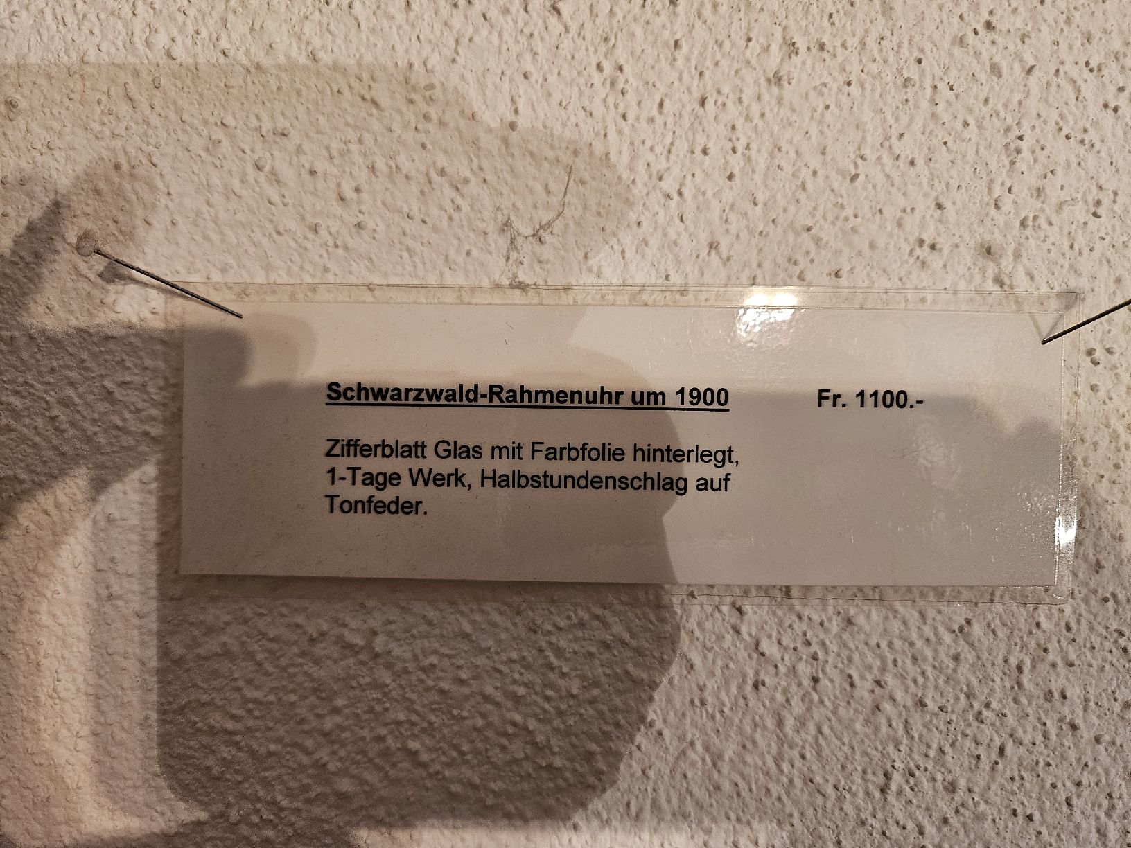 Orologi: Schwarzwald - Rahmenuhr um 1900 – Usato da Kriens venduto da gra_fhn7 9