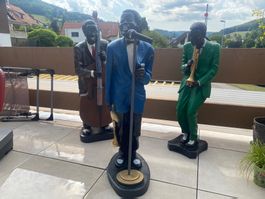 Dekorationsfiguren Jazz-Musiker