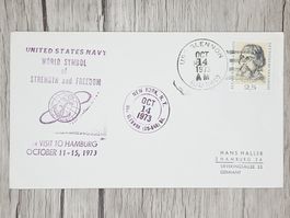 CL14 Enveloppe + Timbre Allemagne 1973