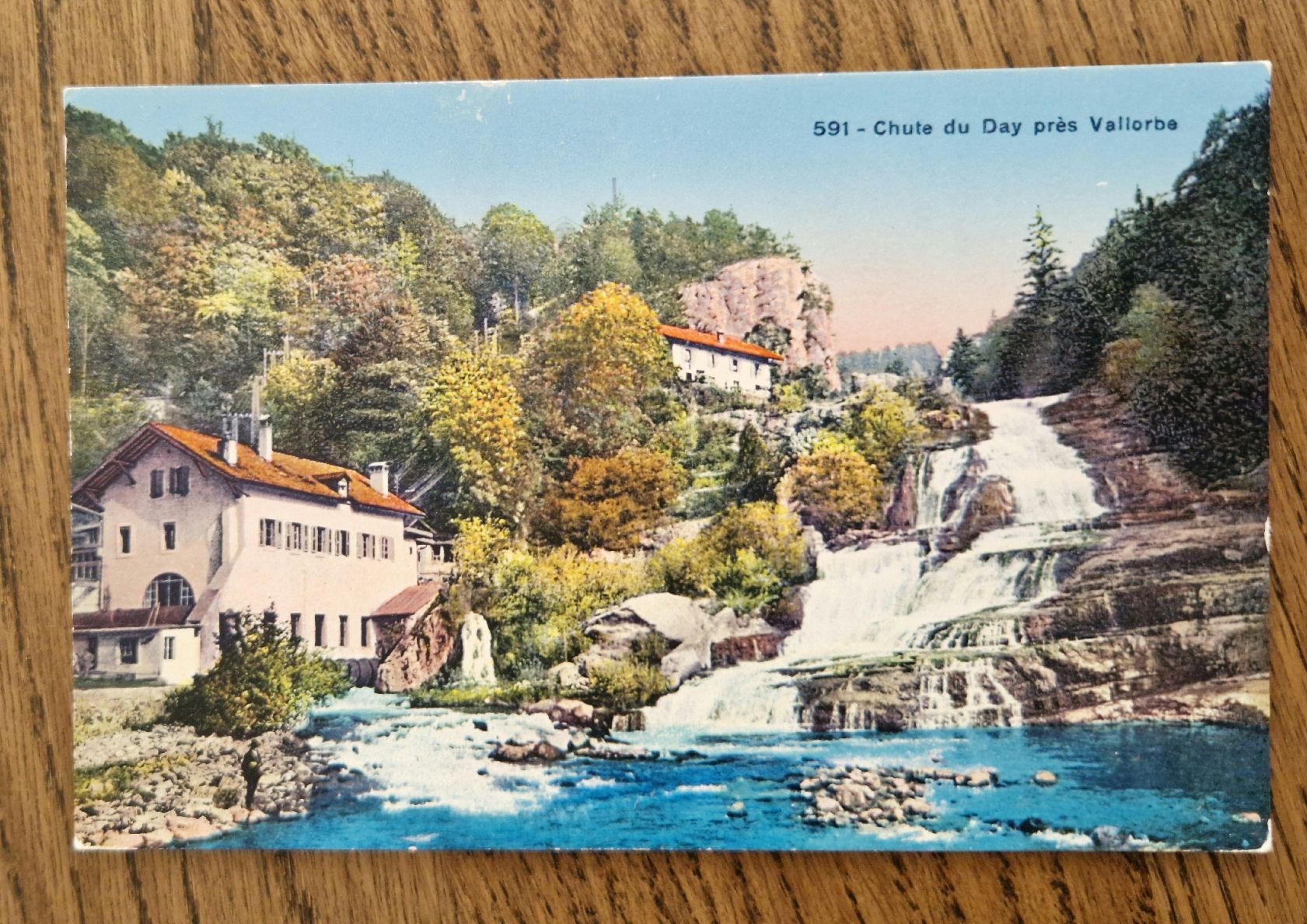 Cartoline postali: Chute du Day près Vallorbe – Usato da Ebikon venduto da Donar50