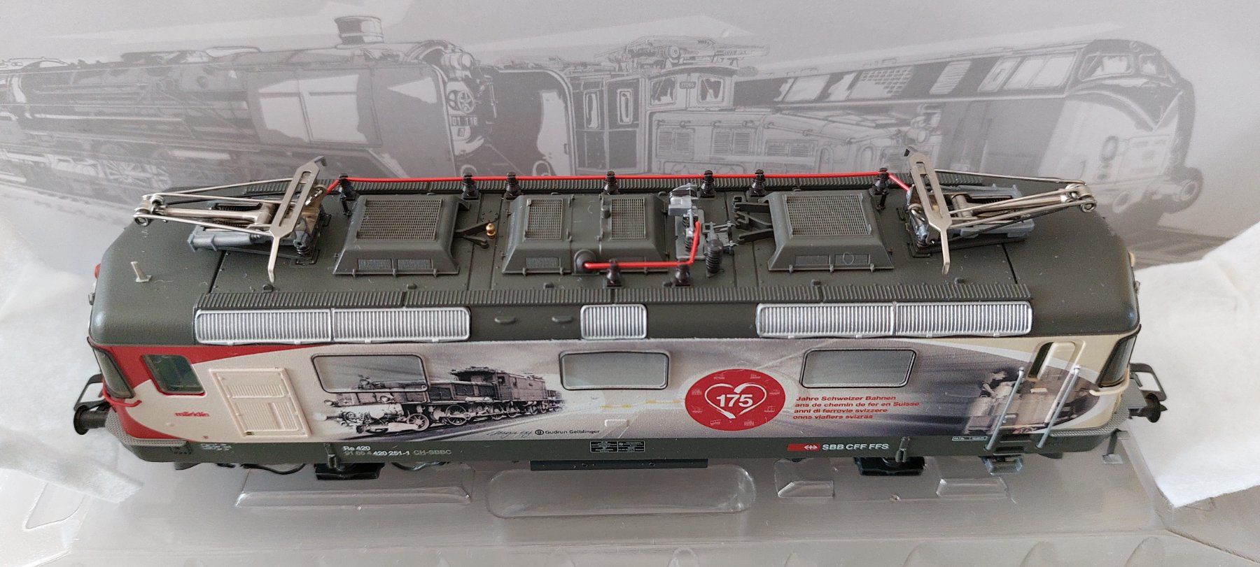 Trix Modellini di ferrovie: TRIX 25875 - E-Lok Re 420 SBB Cargo - DCC mfx/Sound – Nuovo e nell'imballaggio originale da Rotkreuz venduto da MOBAHN-1zu87 5