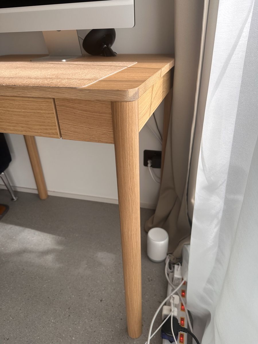 Ikea Schreibtische: Solid Oak Desk With Drawer / Schreibtisch – Gebraucht aus Zürich von soc_kl9g 2