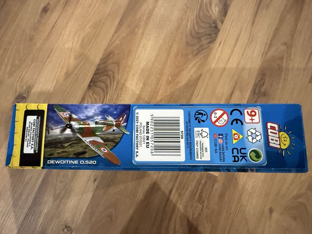 Cobi Jeux de construction: Cobi Dewoitine D.520, Historical Collection, Neu & OVP! (54) – Neuf avec emballage d'origine à Nidfurn par suter.glarus 2