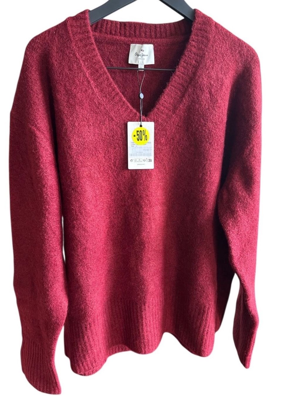 Pullover & Sweatshirts: Pepe Jeans Pull bordeaux neuf – Neu und originalverpackt aus Vuisternens-Romont von gol_xp6p