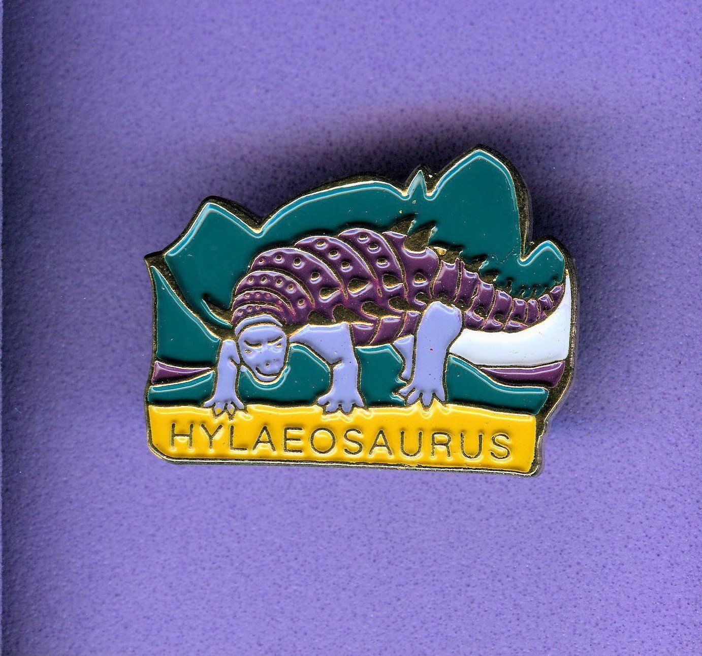 Plaketten & Abzeichen: Saurier  HYLAEOSAURUS – Gebraucht aus Winterthur von Sammleroase