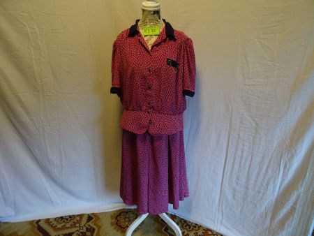 Kleid 2-teilig FrankenwalderGrösse 46                  (K20)