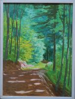 Louis Rudolf Runge 1882-1955 Sommerlicher Waldweg 1930