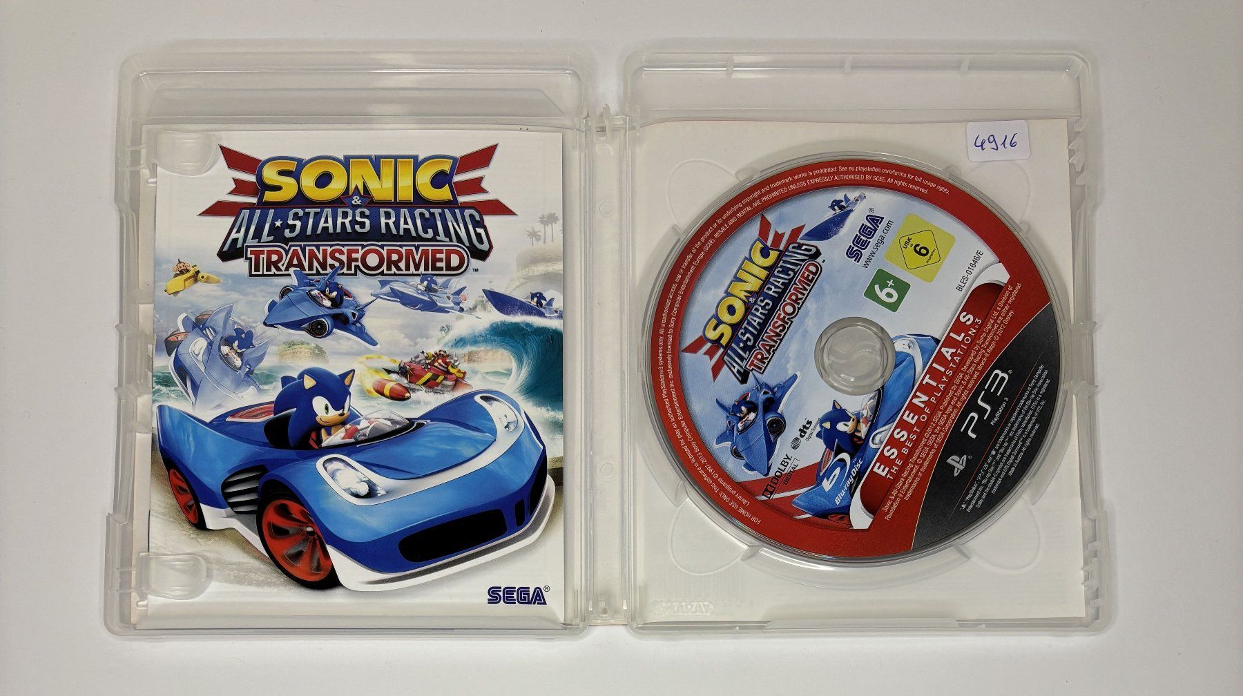 Spiele: PS3 - Sonic & All-Stars Racing Transformed – Gebraucht aus Allschwil von Bullach 1