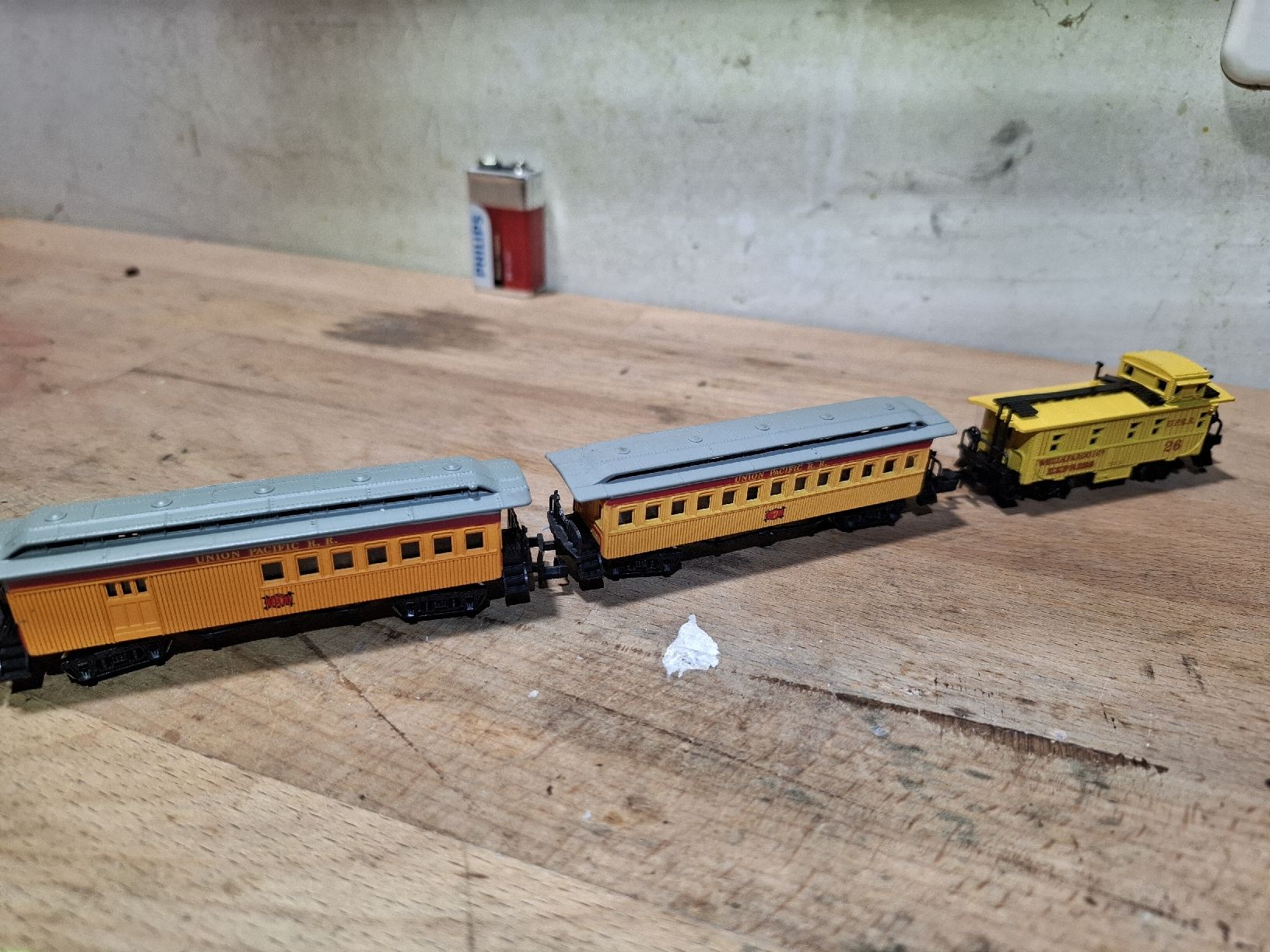Modellini di ferrovie: Spur N Dampf-Zug-Kombi Union Pacific – Usato da Flaach venduto da maniv6 2